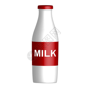 塑料瓶里的牛奶图片
