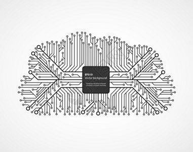 电子路芯片中的云计算技图片