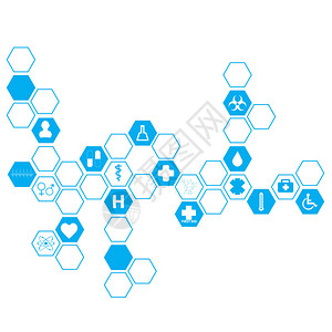 摘要分子医学背景V背景图片