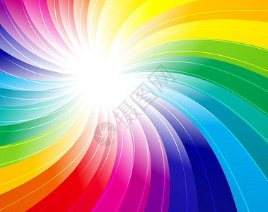 彩虹概念背景矢量图背景图片