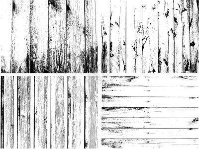 木板遇险覆盖纹理包为您的设计从木板覆盖集矢量垃圾栅图片