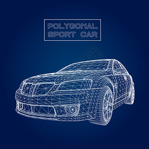 3D型汽车运动车的创意图片