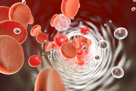 血液中的纳米粒子图片