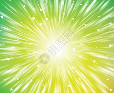 亮光效应模糊的亮光点和在闪亮绿色图片