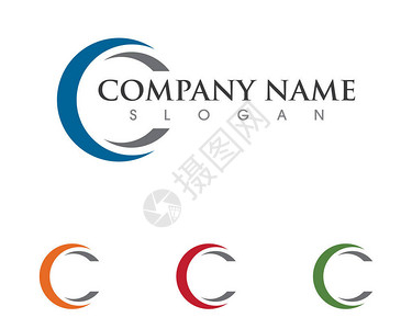 连接Logo模版矢量背景图片