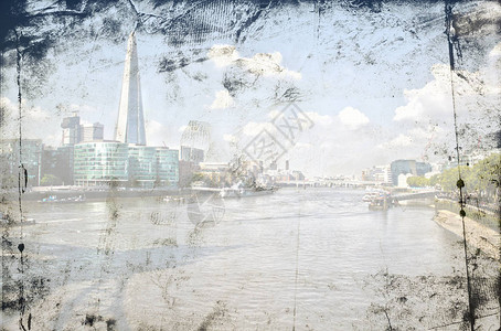 一个非常好和有趣的伦敦艺背景图片