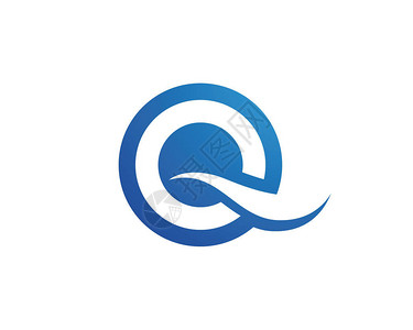 Q字母波Logo图片