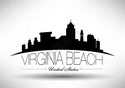 弗吉尼亚海滩市天线背景图片