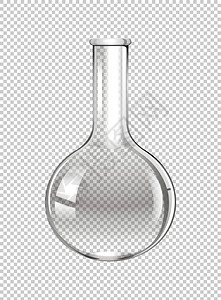 用于sciene实验室插图的玻璃烧杯图片