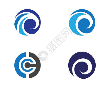 连接Logo模版矢量图片