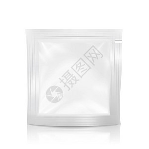 空白填充蒸煮箔柔袋包装用于避孕套药品或食品带焊料的小吃包图片