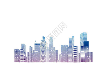 建筑和城市说明城市白色图片