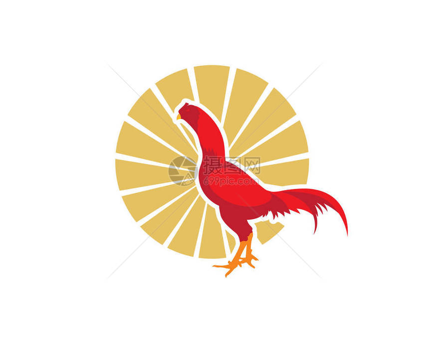 Rooster标识模板图片