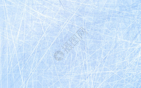 蓝色浮冰晶冬底背景顶部视图矢量图片