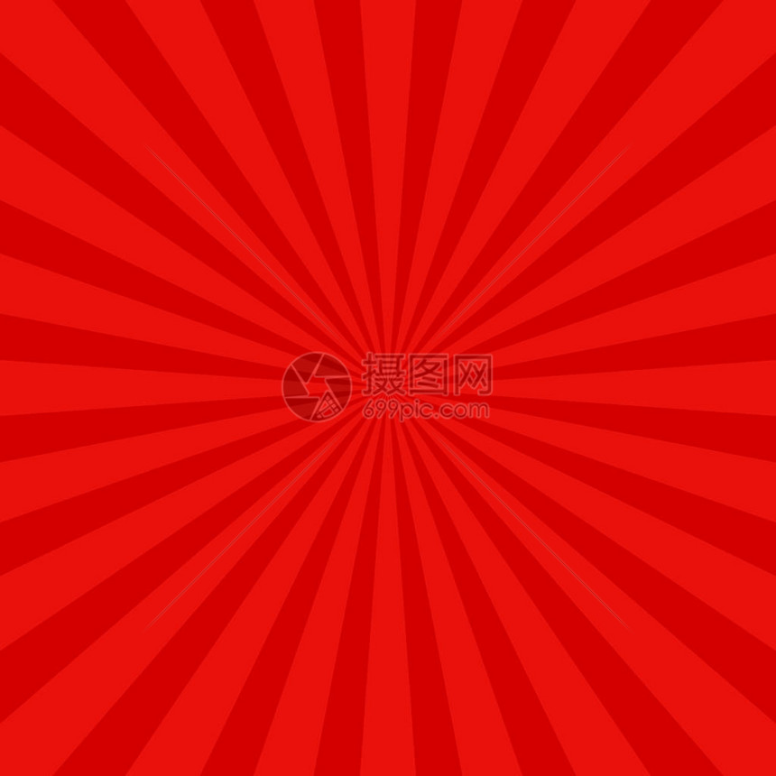 红色反转抽象射线背景带半射线的图片