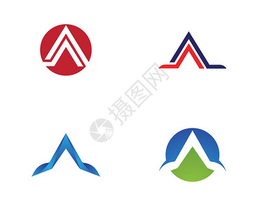 字母Logo业务模板插件背景图片
