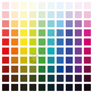 颜色频谱图图片