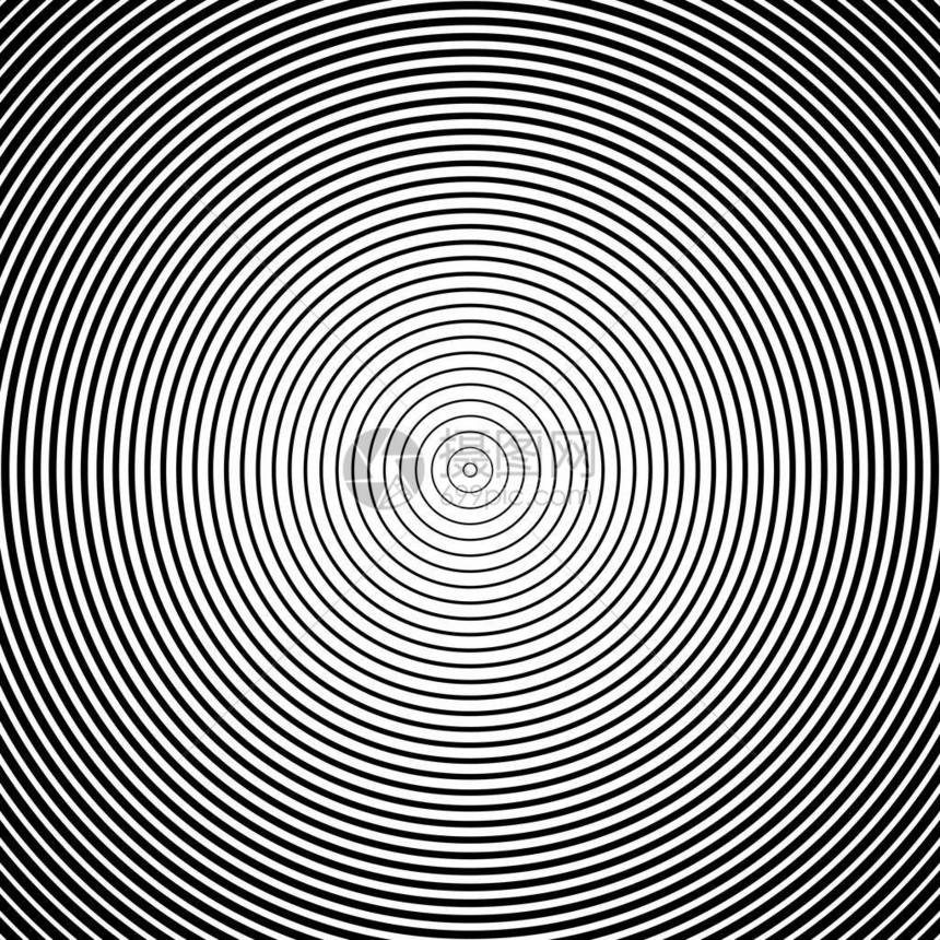 抽象的黑色圆圈背景向量图片