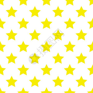 黄色恒星无缝图片