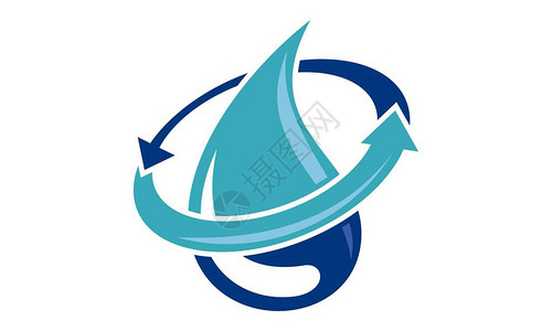 保存水溶液Logo插画