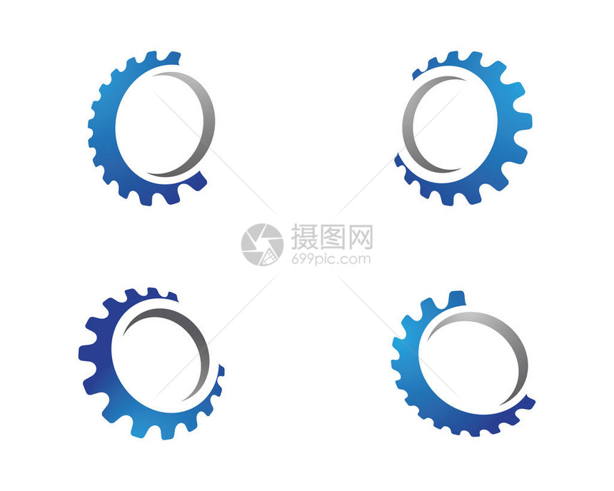 GearLogo模板矢量图片