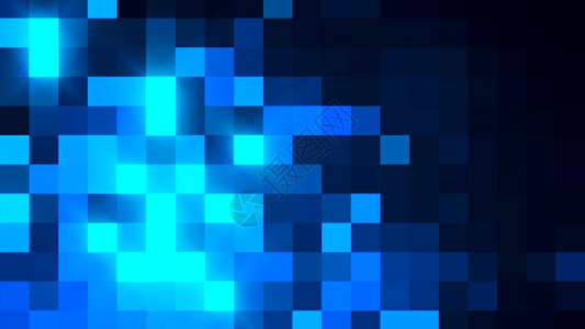 与蓝色马赛克的抽象背景Cg数字背景图片