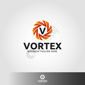 Vortex字母背景图片