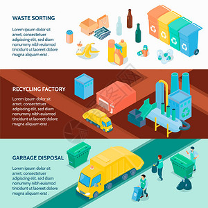 垃圾处理废物分类和再循环工厂图片