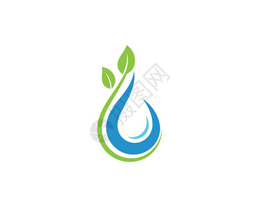 水滴LogoLogo模板版图片