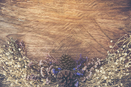 木背景复古花的抽象纹理背景图片