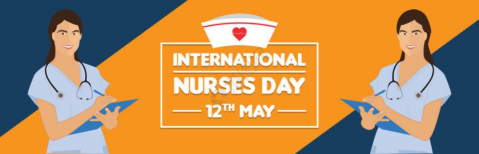 国际护士日海报图片