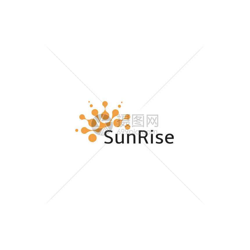 夏季太阳矢量图标图片