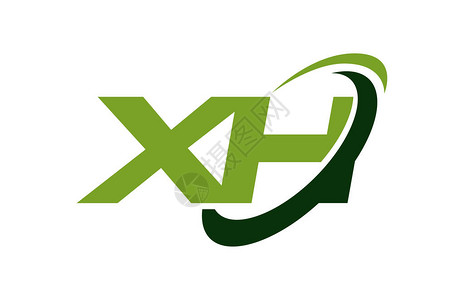 XHLogoSwoushEllipse绿色图片