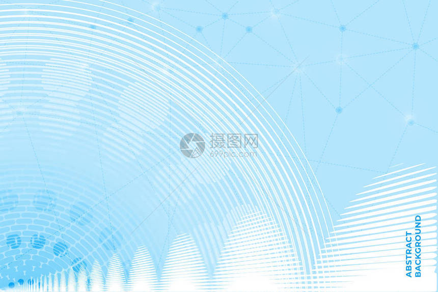 蓝背景摘要矢量设计概念装饰网络布局或海报横幅网站小册子图片