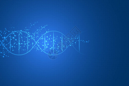 分子背景遗传和化学合物插图图片