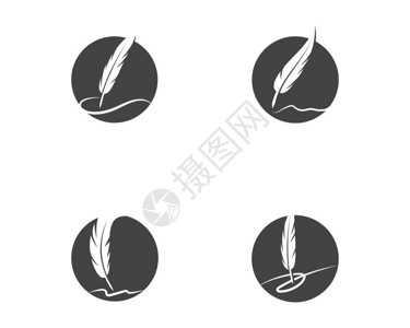 FeatherpenLogo模板图片