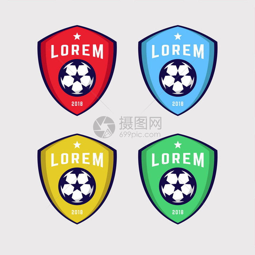 SocerLogo或足球俱乐部标志牌图片