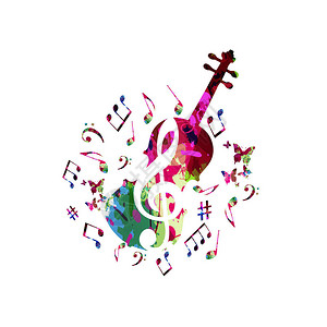 音乐节海报创意大提琴设计图片