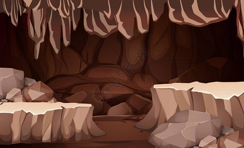 地下洞穴场景图图片