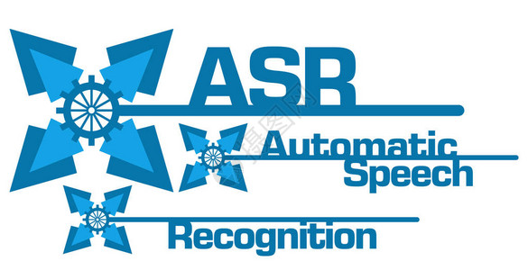 ASR以蓝色抽象背景书写的自动背景图片