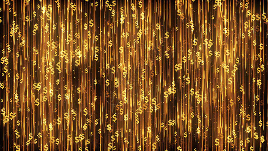 美元黄金抽象背景背景图片
