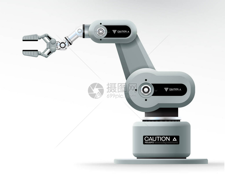 工业机械器人手臂机械工厂用图片