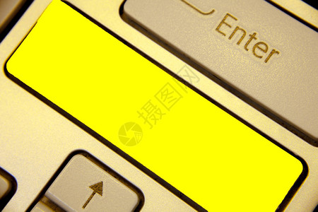设计经营理念空副本空间现代抽象背景键盘黄色键意图创建计算机图片