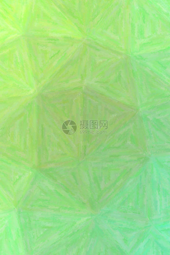 绿色蜡笔涂料的精美抽象插图图片