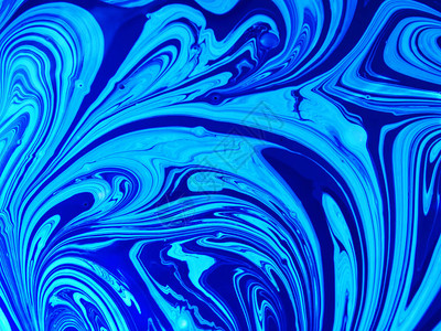 抽象背景色彩多的蓝色波图片