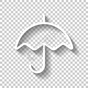 简单雨伞图标图片