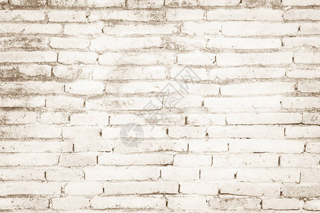 奶油色和棕色砖墙艺术混凝土或石材纹理背景壁纸石灰抽象油漆到地板和家庭作业砖砌或石制品清洁网格不均图片