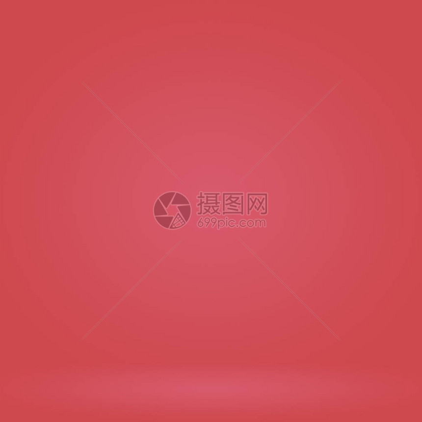 抽象豪华软红色背景圣诞情人节布局设计工作室房间网页模板具有平滑圆形渐变颜图片