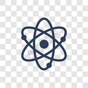 Atom图标TrendyAtoom科学收集的透明图片