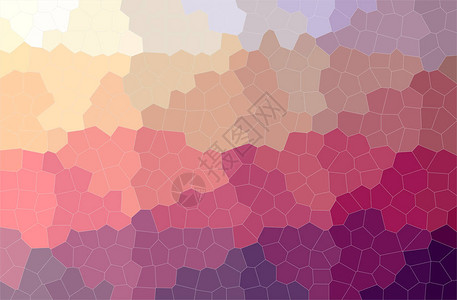 粉红色小六边形背景的抽象插图背景图片